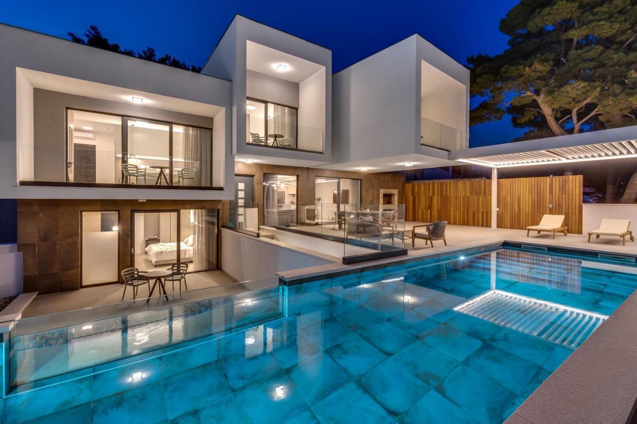 New! Villa Bava With 4 En-Suite Bedrooms, Heated 33 Sqm Pool Omiš Exterior foto
